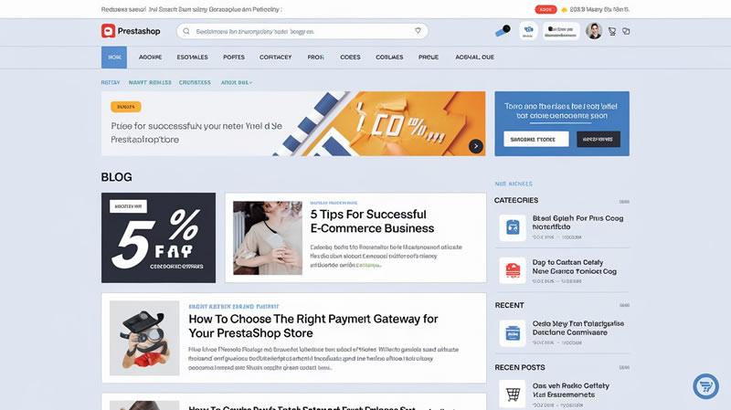 référencement site prestashop