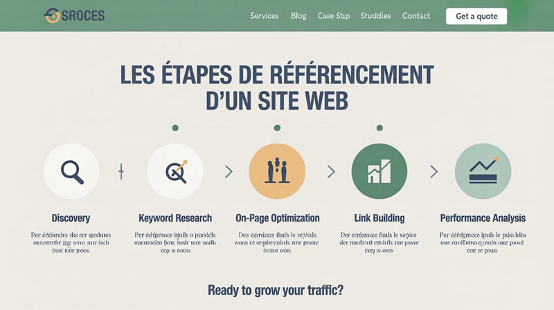 etapes de referencement