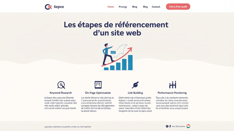 étapes de référencement