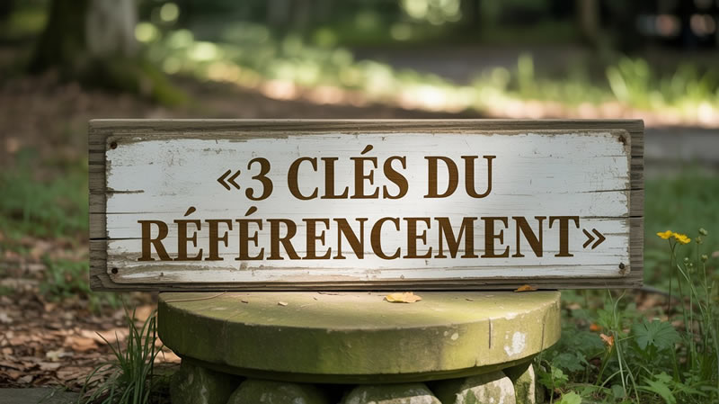 3 clés du référencement